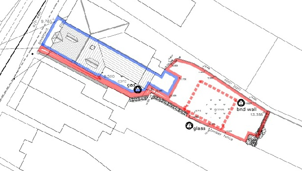existing and proposed site one bed apartment
